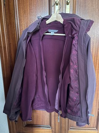Anorak Quechua Morado