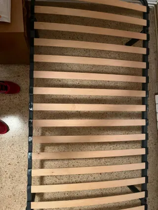 Somier Pikolin con patas 90x180cm + Colchón