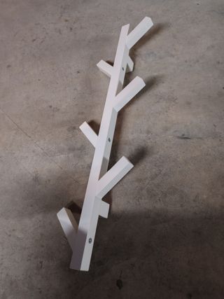Colgador de pared TJUSIG IKEA blanco
