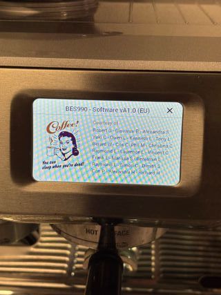 Cafetera Sage Oracle Touch - Para reparar