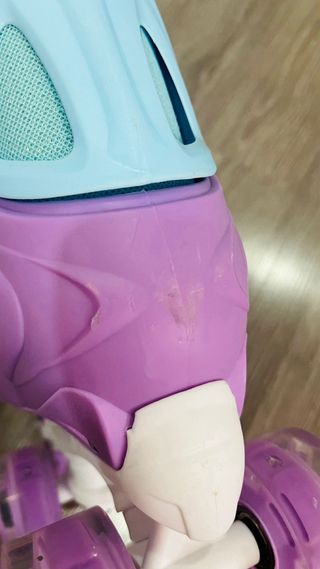 Patines Ajustables Niña Morado/Azul