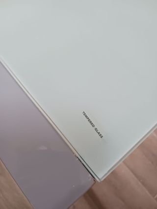 Mesa de cristal cocina sin estrenar