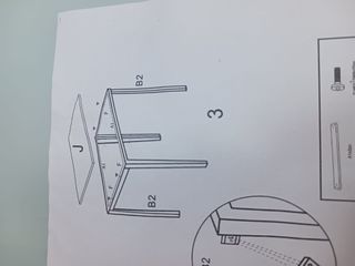 Mesa de cristal cocina sin estrenar