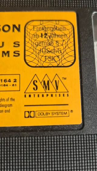 Michael Jackson Dangerous VHS