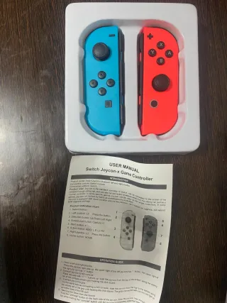 Mandos J-C PAD (L)/(R) Azul y Rojo