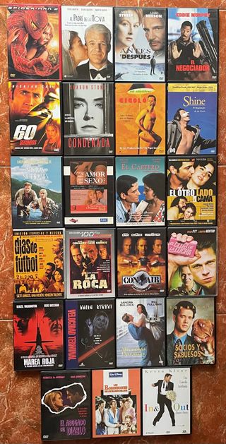 Lote 23 Películas DVD Acción, Comedia, Drama