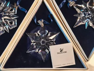 Stelle di Natale Swarovski  94-95-97-98-99-00-01