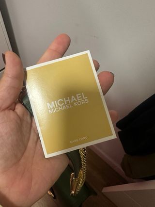 Bolso Michael Kors Amarillo Dorado