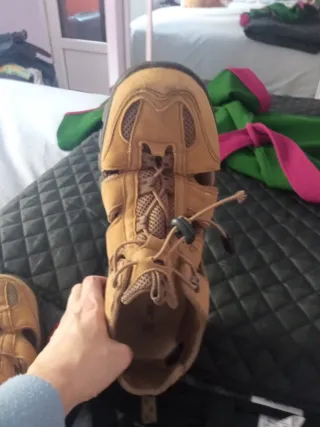 Sandalias Joluvi Beige/Marrón Poco Uso