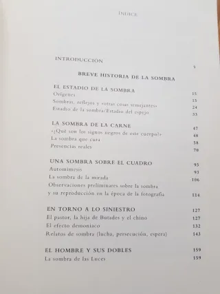 Libros arte. Breve historia de la sombra