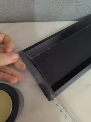 Centro de mesa con 2 velas decorativas