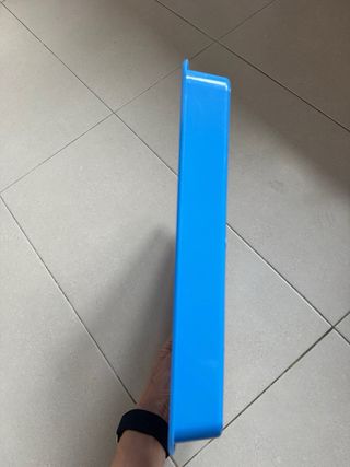 Organizador de cubiertos azul