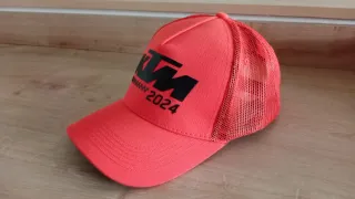 Lote 3 Gorras KTM Originales Naranja y Negra