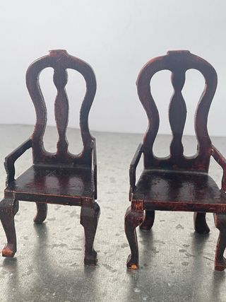 Muebles miniatura casa de muñecas