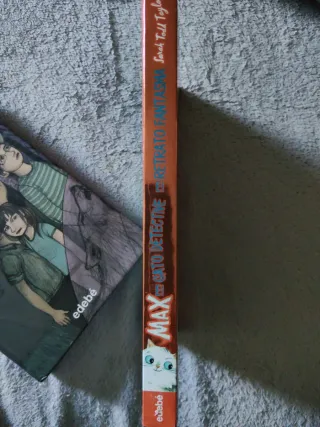 Libro Max el gato detective, el retrato fantasma.