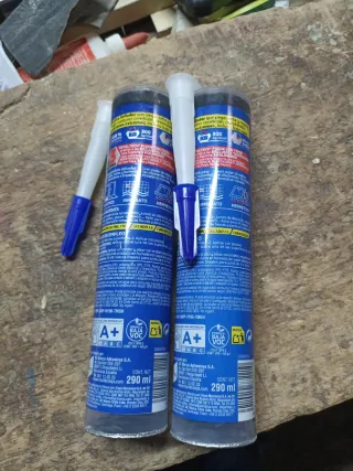 2 Tubos CEYS TOTAL TECH NEGRO