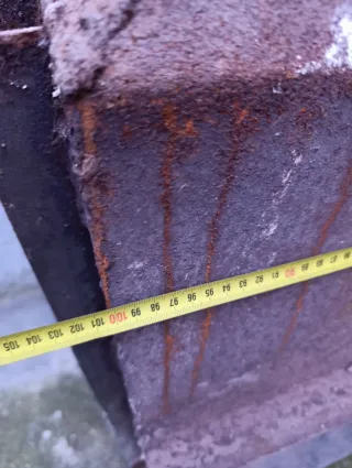 Insertable chimenea hierro