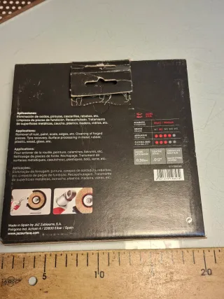 Cepillo de alambre JAZ 175mm