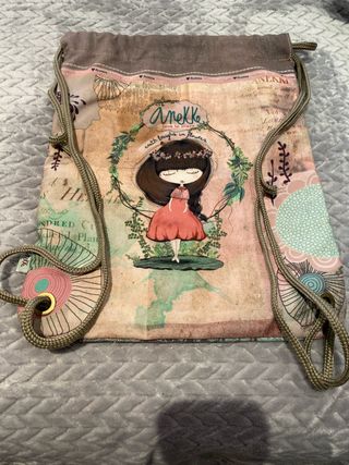 Bolsa Anekke con cuerdas