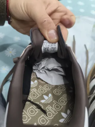 Adidas Samba Marrones y Blancas