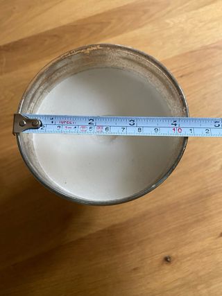 Copa vela plateado envejecido