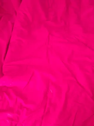 Edredón/tapete infantil rosa y fucsia