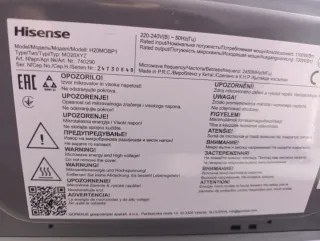 Forno a microonde Hisense nero