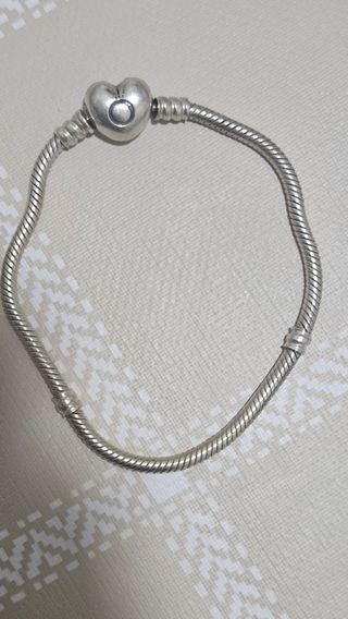 Pulsera Pandora Corazón Plata