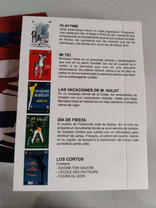 Pack 5 DVDs Jacques Tati.