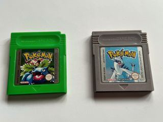 Nintendo Game Boy Color Verde + 2 Juegos Pokémon