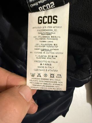 Giubbotto GCDS nero
