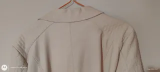 Chiodo ecopelle Only panna tg 46