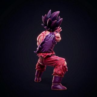Figura Goku Kaioken Custom
