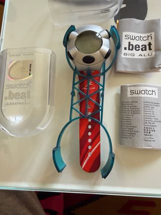 Swatch Beat Big Alu Olimpiadi 2006 nuovo