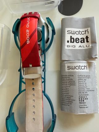 Swatch Beat Big Alu Olimpiadi 2006 nuovo