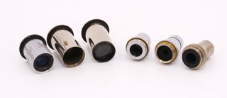 Accesorios microscopio antiguo