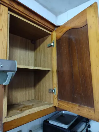 Cocina antigua madera y piedra