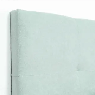 Cama Nido 90cm Gris Metallica y Dos Cabeceros Verd