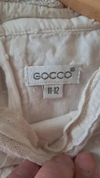 Camisa Gocco Blanca Sin Mangas