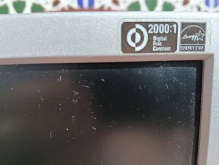 Monitor LG Flatron Wide Plata/Negro