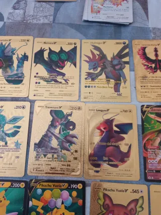 Cartas Pokémon Oro