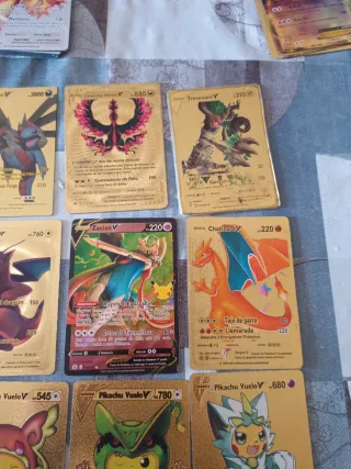 Cartas Pokémon Oro
