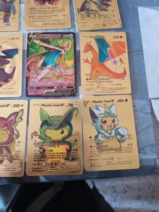 Cartas Pokémon Oro