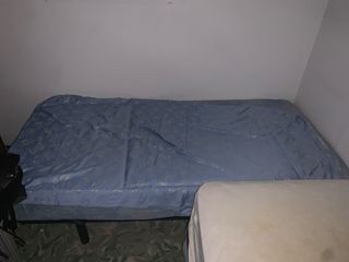 2 Camas Base Madera Metal una de ellas es doble