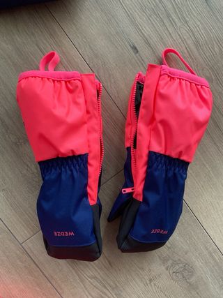 Traje Nieve Niña Azul y Rosa para 6 años