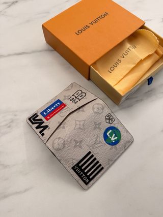 Cartera/billetera Blanca estampado