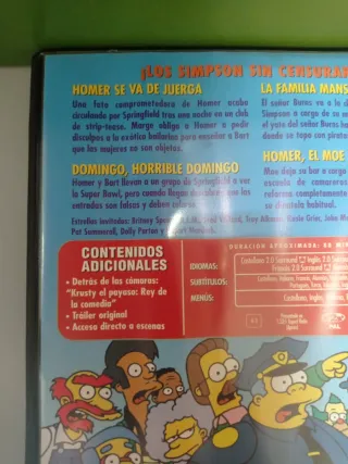 DVD Los Simpson - A lo salvaje (Español)