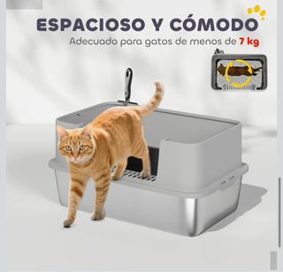 Arenero para gatos PawHut