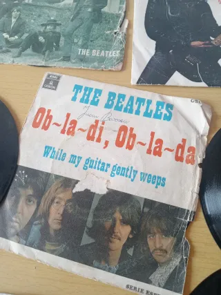 12 Vinilos Pop/Rock Pequeños