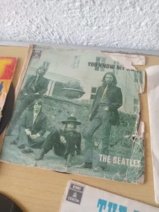 12 Vinilos Pop/Rock Pequeños